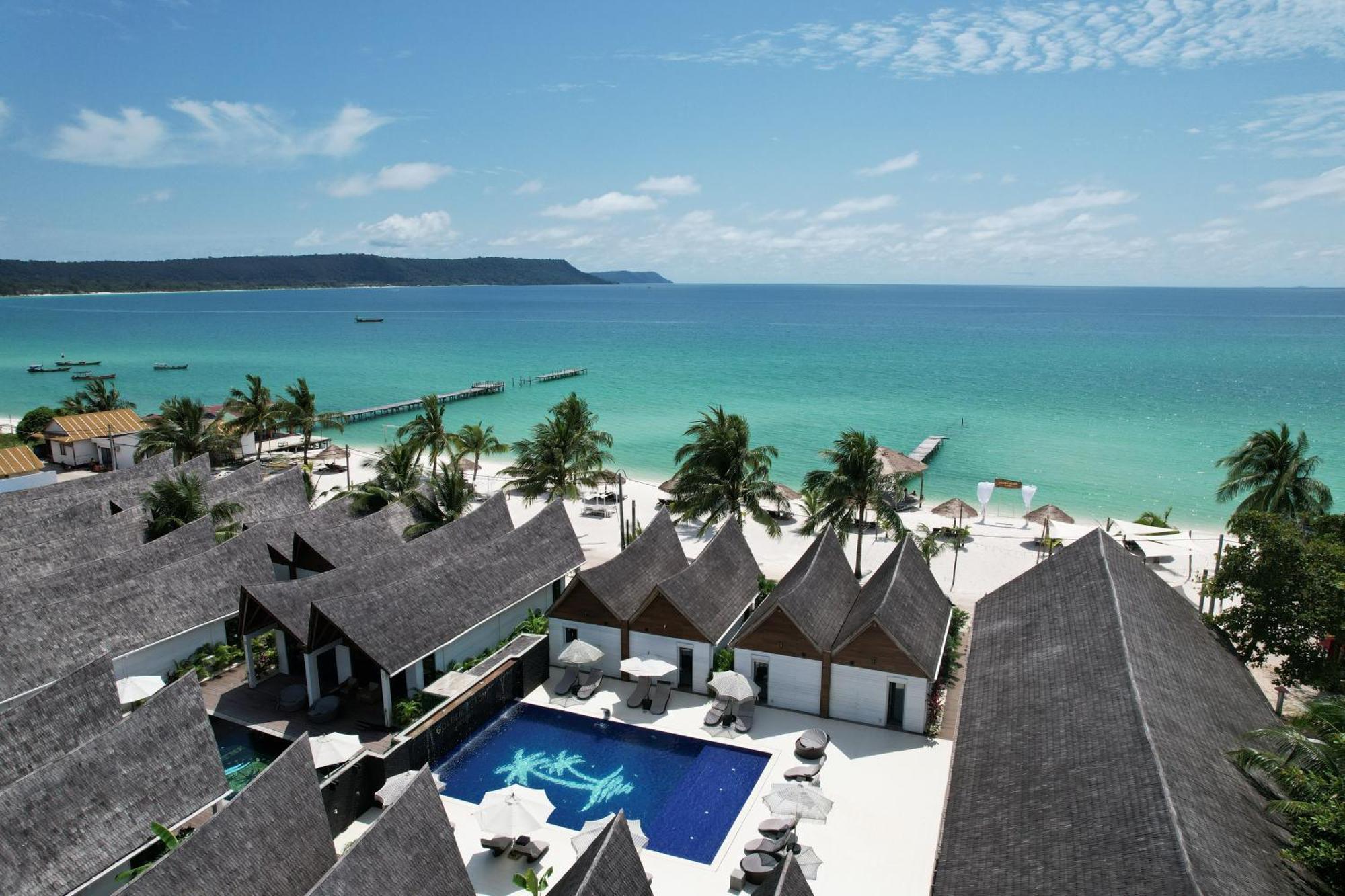 Golden Beach Resort Sok San Village Kültér fotó